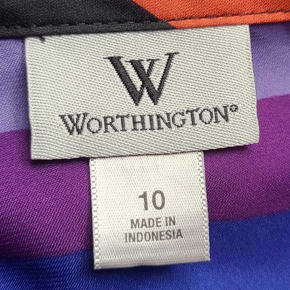 Boho Rainbow Striped Maxidress (M/L) - Picture 8 of 11